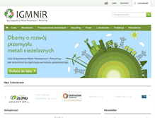 Tablet Screenshot of igmnir.pl